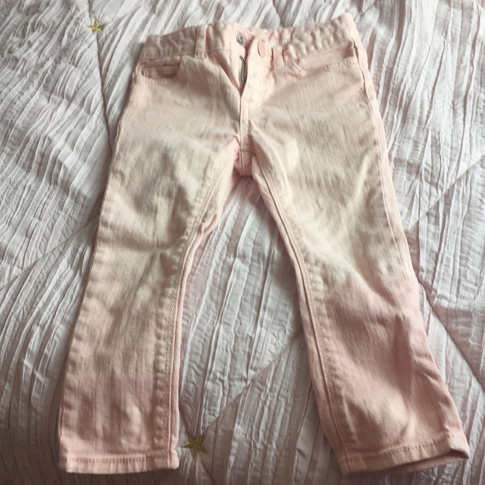 Pink jeans like new. Gap brand